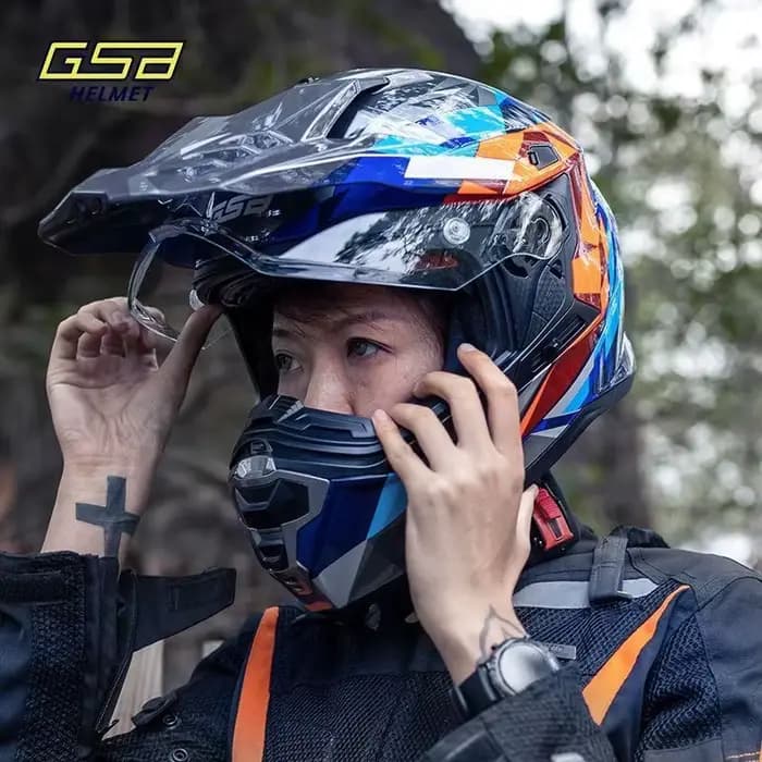 Casque de moto GSB XP-22 Rally