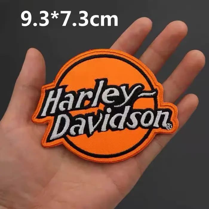Patchs brodés Harley Davidson Punk Eagle à thermocoller pour vêtements