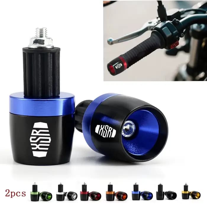 Pour YAMAHA XSR700 XSR 700 XSR900 XSR 900 XSR125 155 accessoires poignées de guidon de moto extrémités poignée barre capuchon bouchon d'extrémité