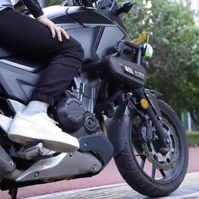 Sac latéral de moto grande capacité poche latérale