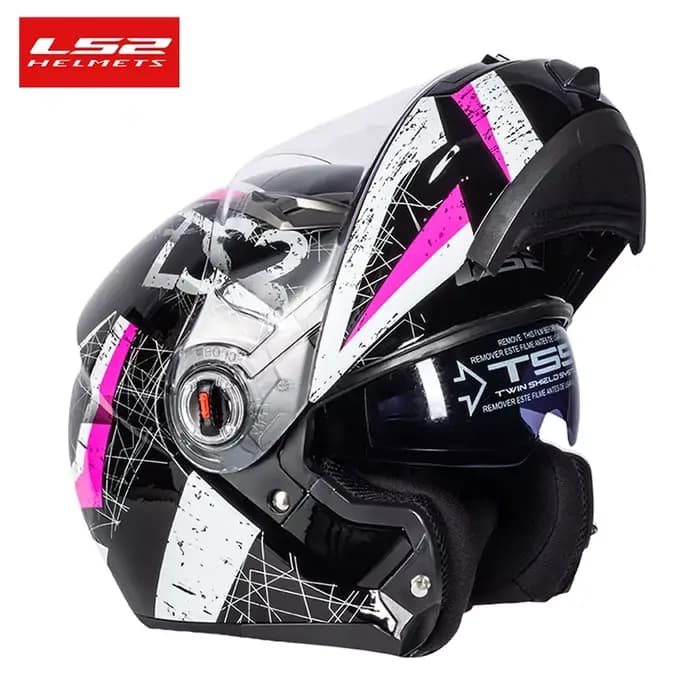 Casque de moto rabattable FFsuspec