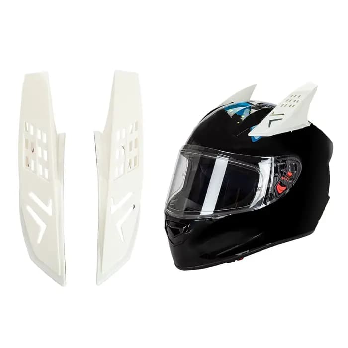 Oreilles de casque de moto