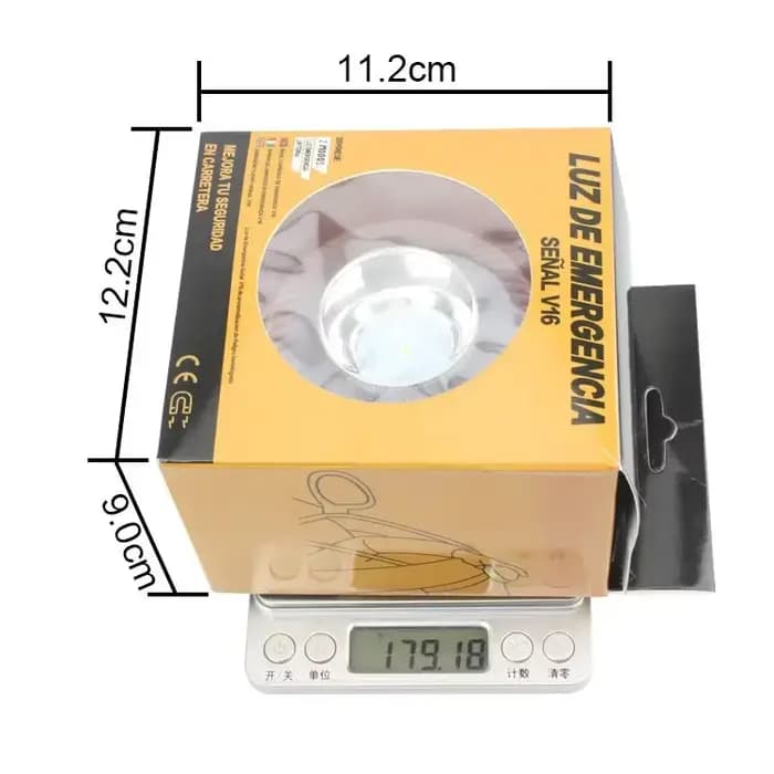 Nouvelle lampe de signalisation d'urgence V16 Espagne 2026 DGT3.0 avec communication GPS