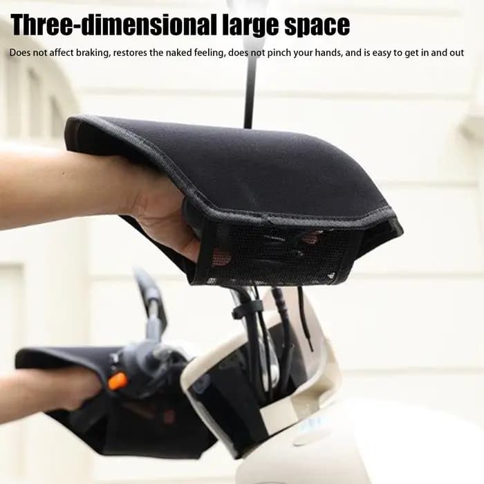1 paire de gants de guidon pour motos
