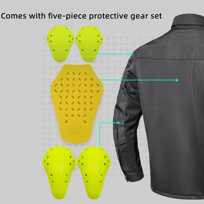 VEMAR hommes veste de moto nouvelle mise à niveau été respirant