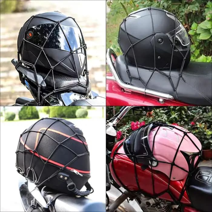 Sac de rangement extensible universel pour casque de moto