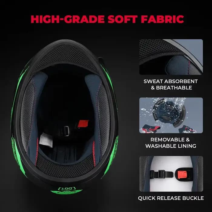 Casques de Moto personnalité corne casque de Motocross