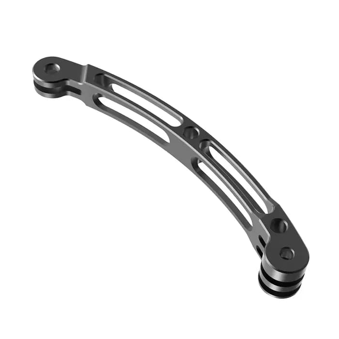 Extension de bras de casque en alliage d'aluminium