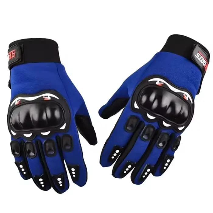 Gants de moto de protection des doigts complets