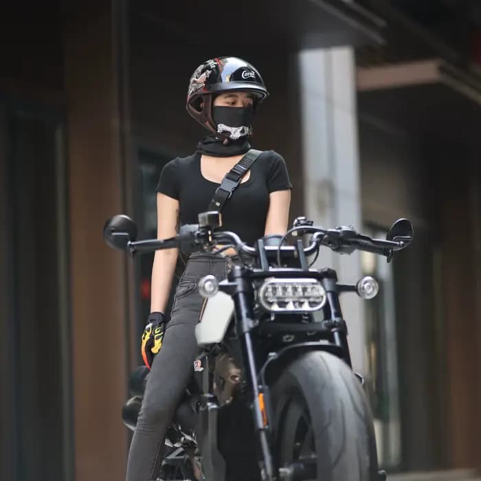 Casque de Moto rétro allemand Casco