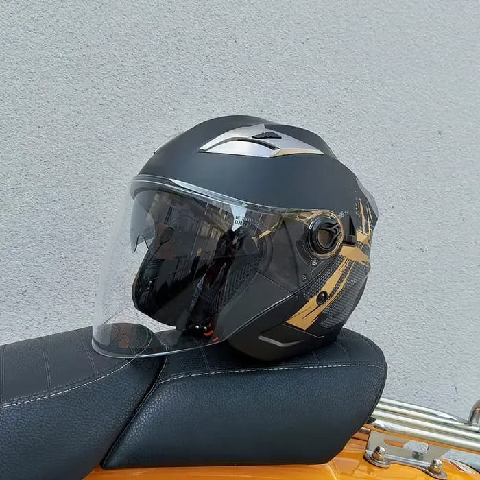 Sécurité quatre saisons mode 3/4 casque ouvert