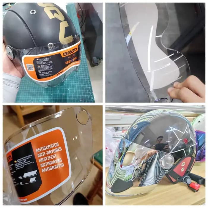 Visières pour demi-casques BEON B-102