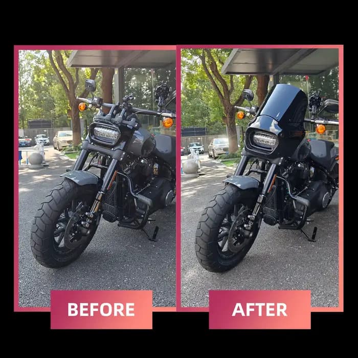 Carénage de moto Fat Bob Road Warrior