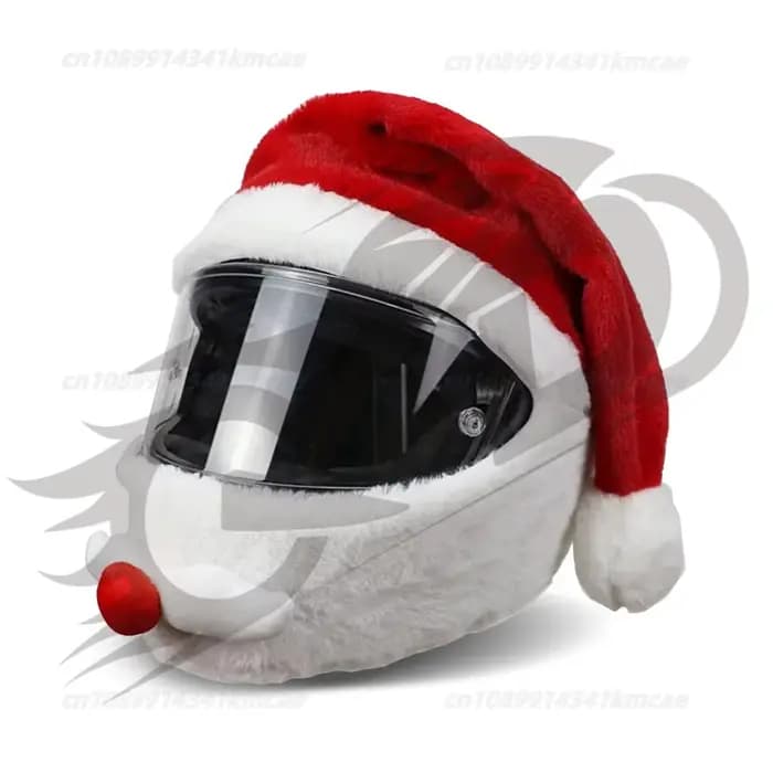 Housse universelle de casque de noël pour moto