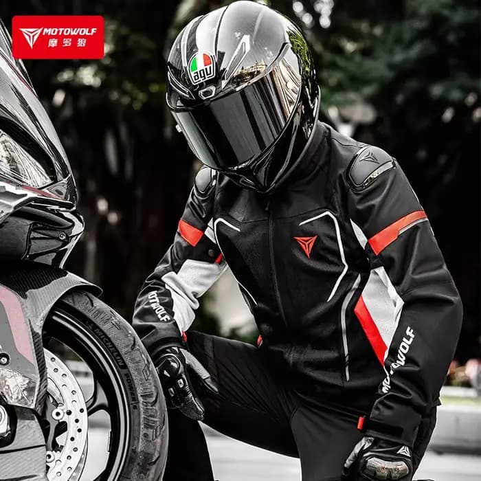 Veste de moto d'été respirante