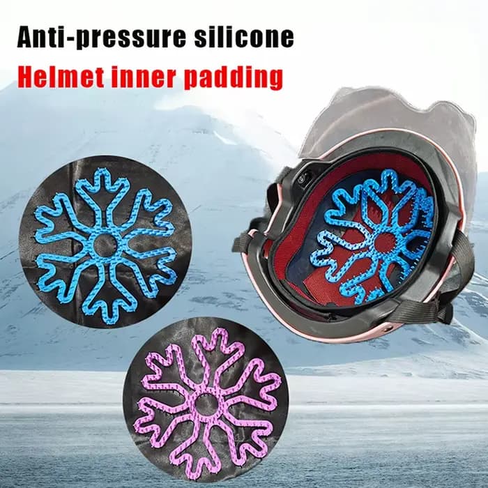 Doublure de casque en silicone
