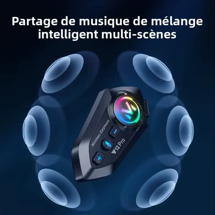 Interphone musical double Bluetooth 5.4