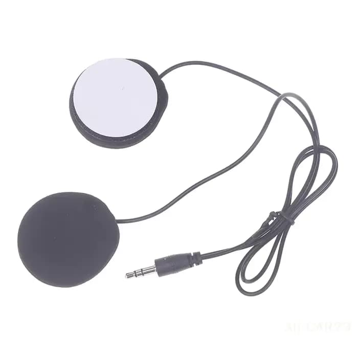 Microphone pour casque Cardo Freecom/Spirit – Micro à fil souple et haut-parleur 3