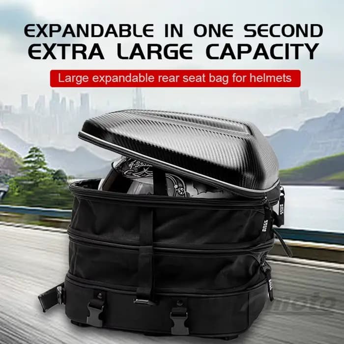 Sac de siège arrière de Moto grande capacité