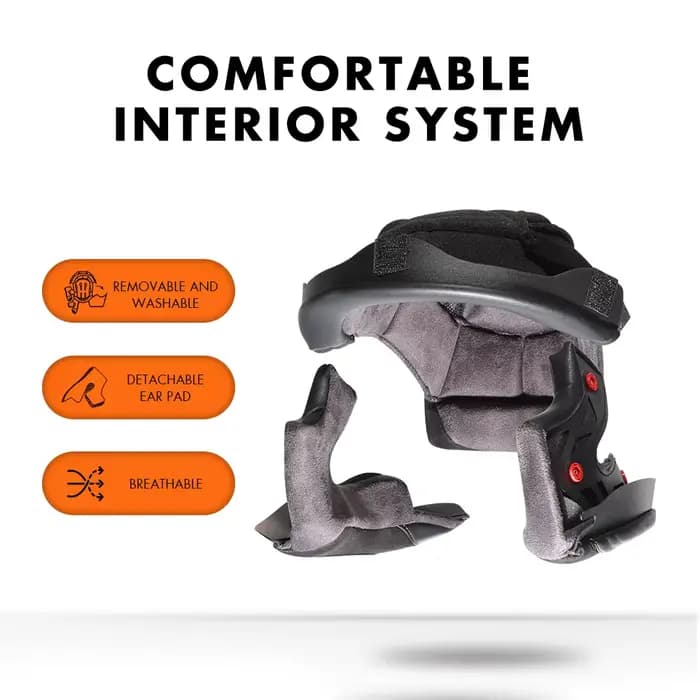 Casque de Moto intégral en Fiber de verre casques
