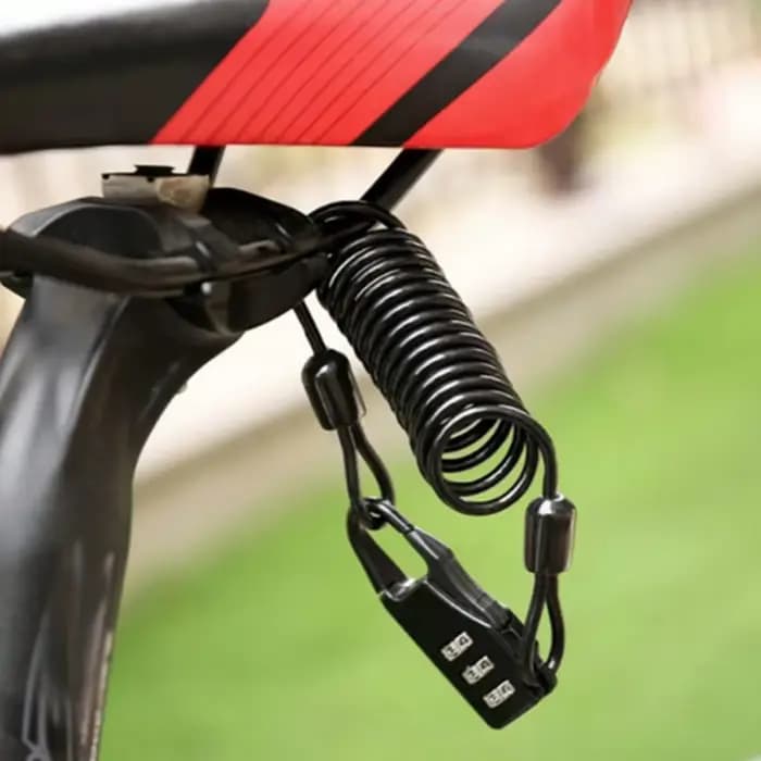 Serrures de casque de vélo de moto