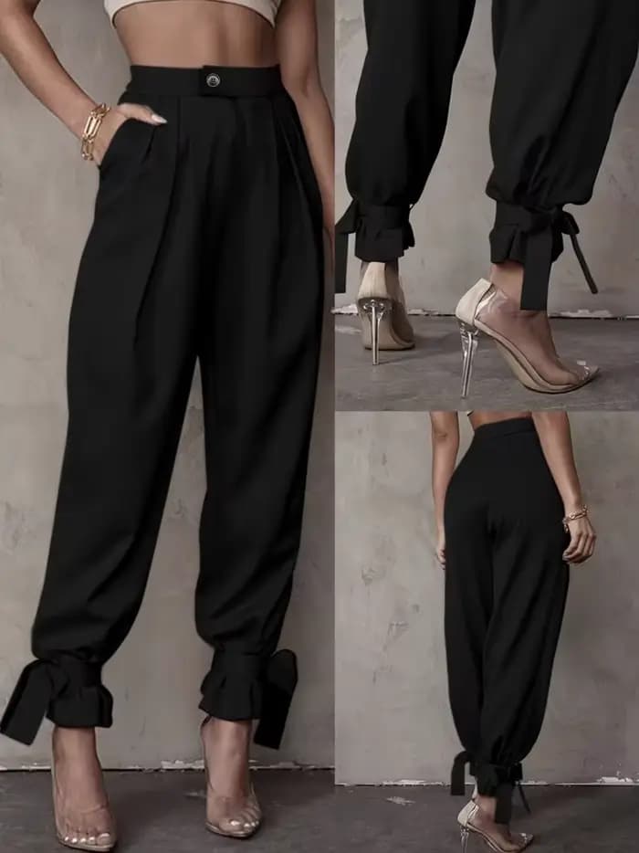 Pantalons de costume élégants, décontractés, à la mode, pour sports de plein air, amincissants, polyvalents, de style japonais, européen et américain pour femmes