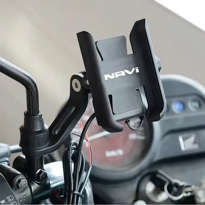 Support de téléphone portable pour guidon de moto