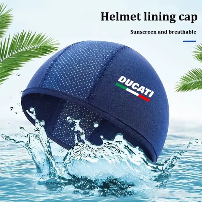 Pour Ducati Monste casque de moto casquette intérieure cagoule respirant cyclisme séchage rapide mèche refroidissement
