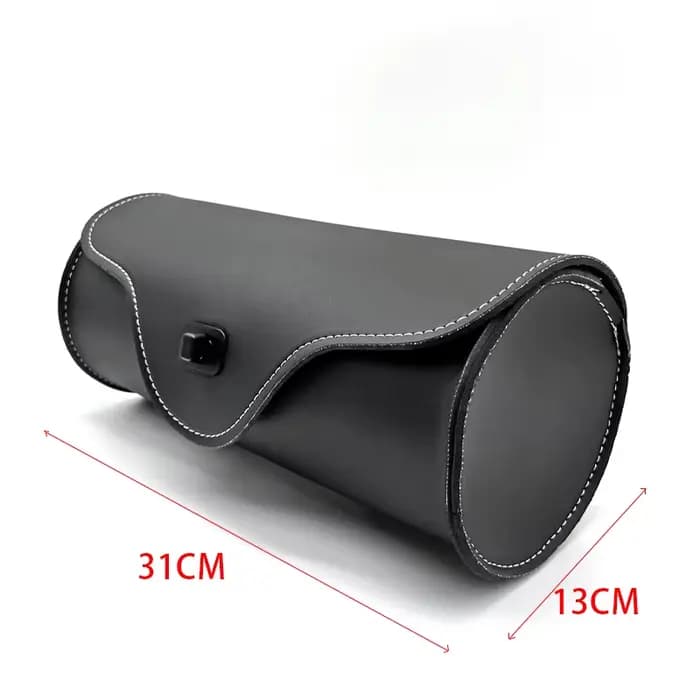 Boîte à outils pour moto, sac arrière pour véhicule électrique, sac suspendu pour vélo, sac avant rétro, sacoche universelle en cuir étanche