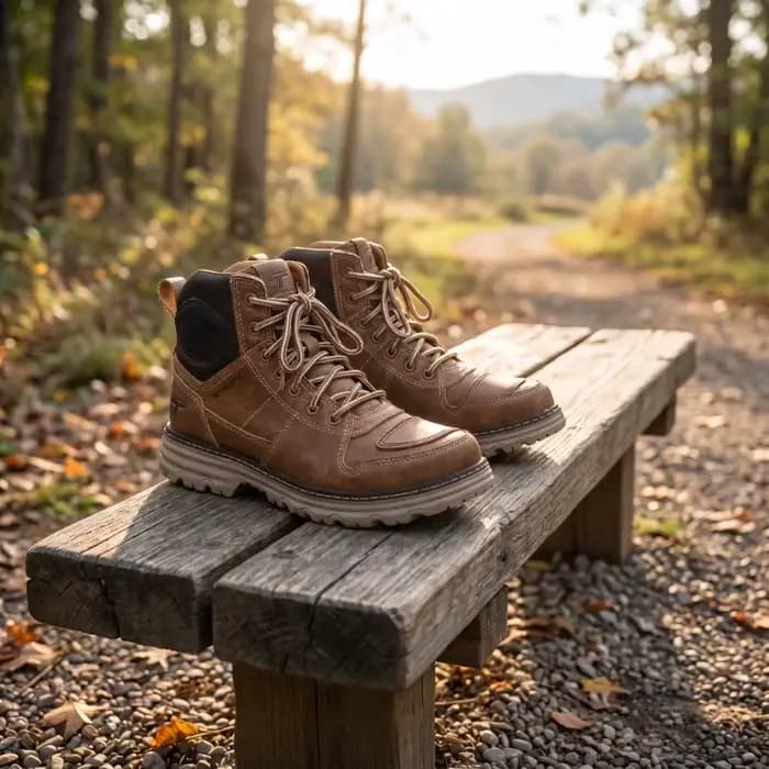 Bottes de moto rétro TR Tiger F3 pour hommes