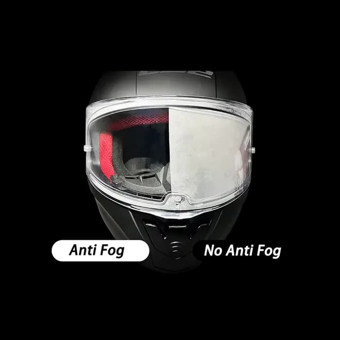 Film anti-buée pour lentille de casque de moto