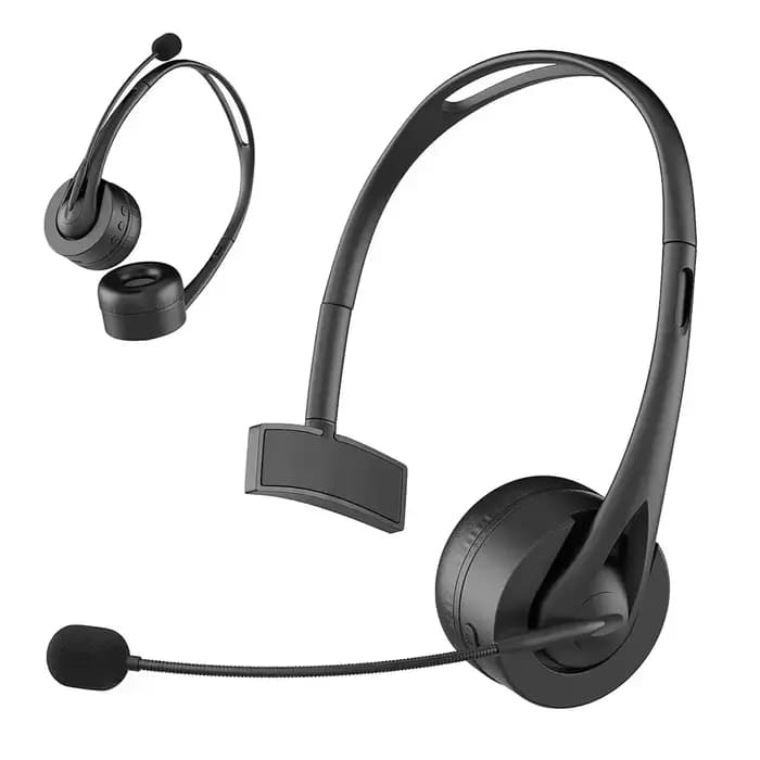 Casque HiFi BT V5.3, casque monté sur la tête avec micro