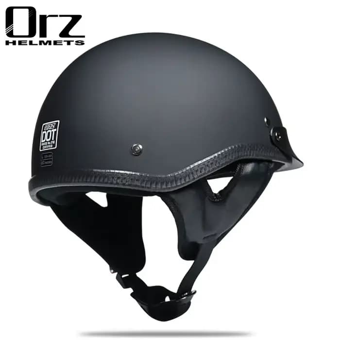 Casque de moto certifié DOT demi-casque