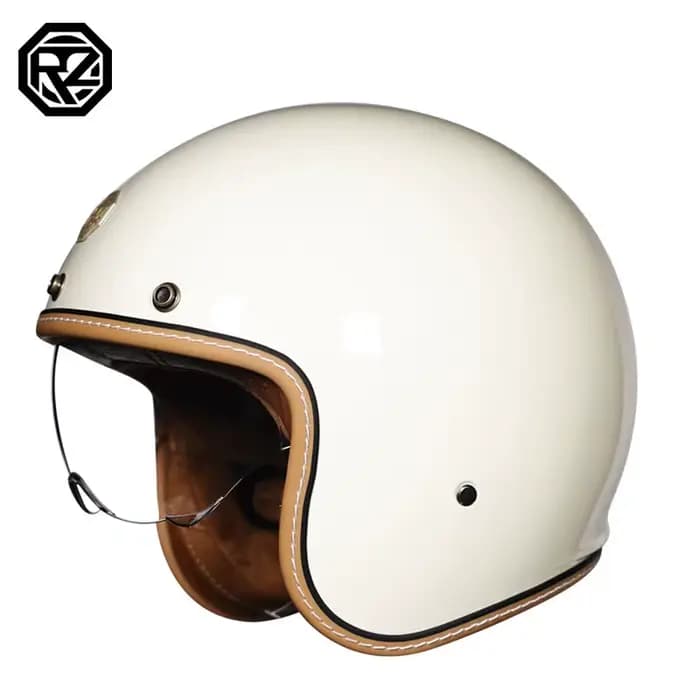 Casque de moto ouvert rétro 3/4 ORZ 301
