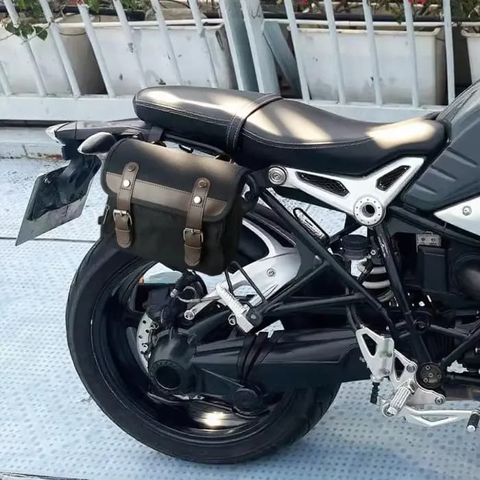 Sac à outils de moto, sac de fourche de moteur universel, sac de guidon, sac de rangement de barre Sissy pour Honda Kawasaki Suzuki Yamaha Sportster