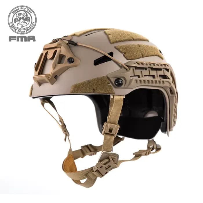 Casque balistique tactique FMA Caiman avec rail pour NVG