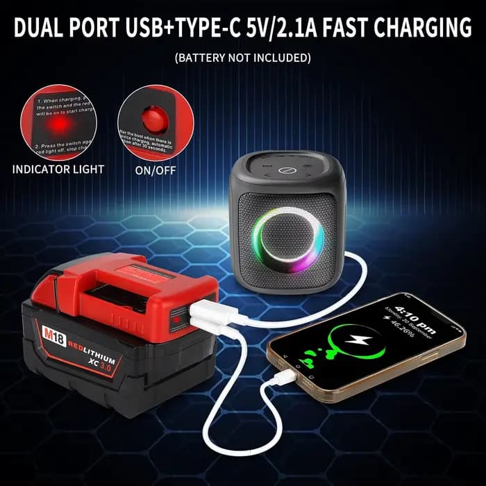 Adaptateur de batterie