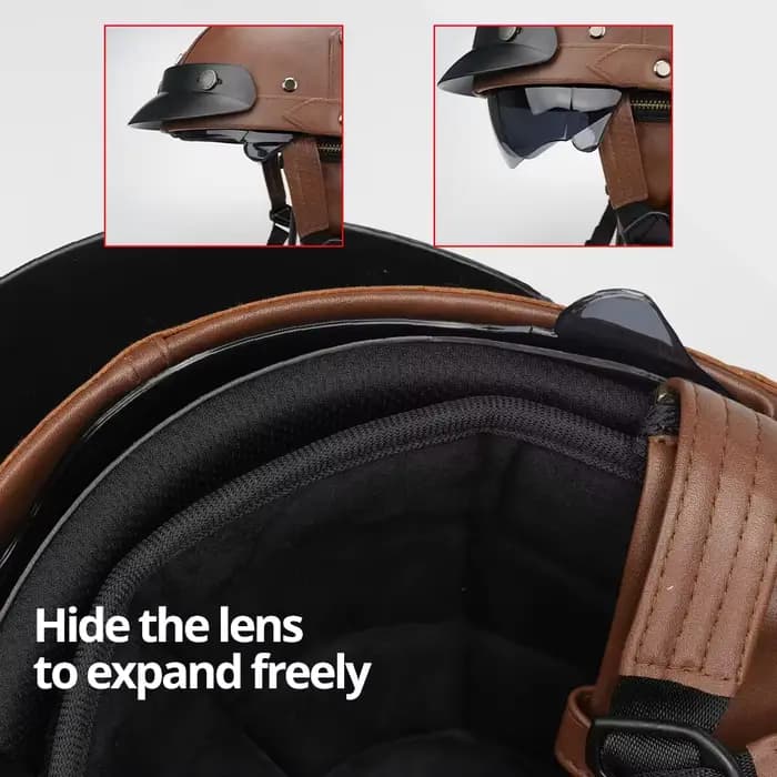 Casque de moto pour homme