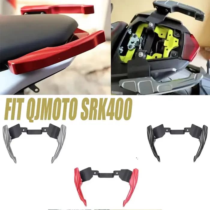 QJMOTO SRK400 400SRK 400 SRK support d'accoudoir arrière de moto main courante passager