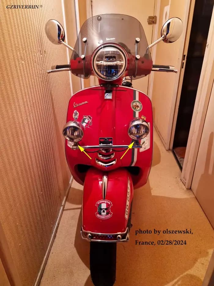 Support de fixation pour phare et projecteur en acier inoxydable pour moto Cafe Racer Custom