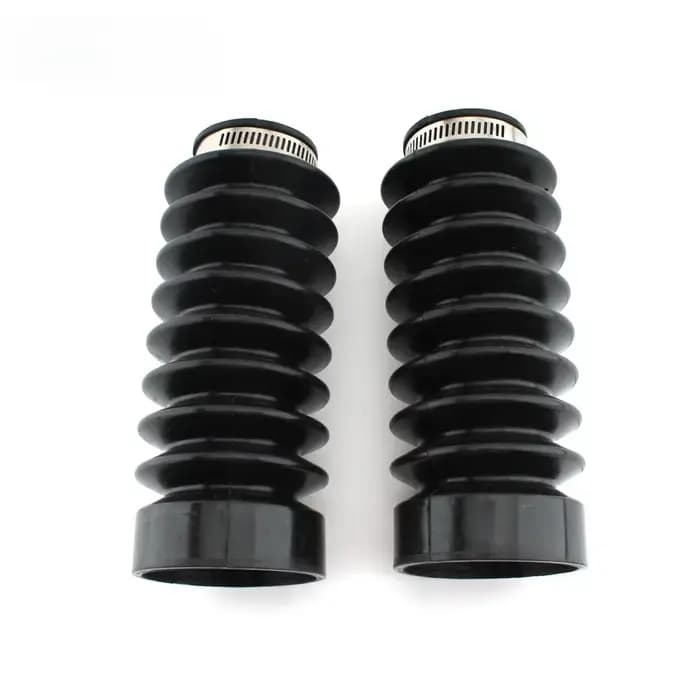 Paire de couvercles de fourche avant de moto