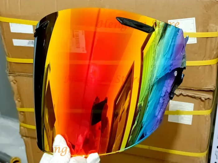 Casque Visière pour Arai VAS-Z VAS Z RAM-X RAM X VZ-RAM VZ RAM SZ-R SZ-R VAS SZ R VAS SZ-R EVO SZ R EVO Iridium Miroir Bouclier Lentille