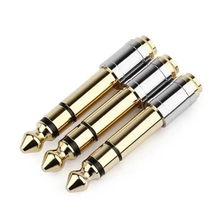 Adaptateur Audio Jack 3.5 à 6.35, convertisseurs 6.5mm à 3.5mm, connecteur mâle femelle, prise casque 6.3mm, électronique grand public