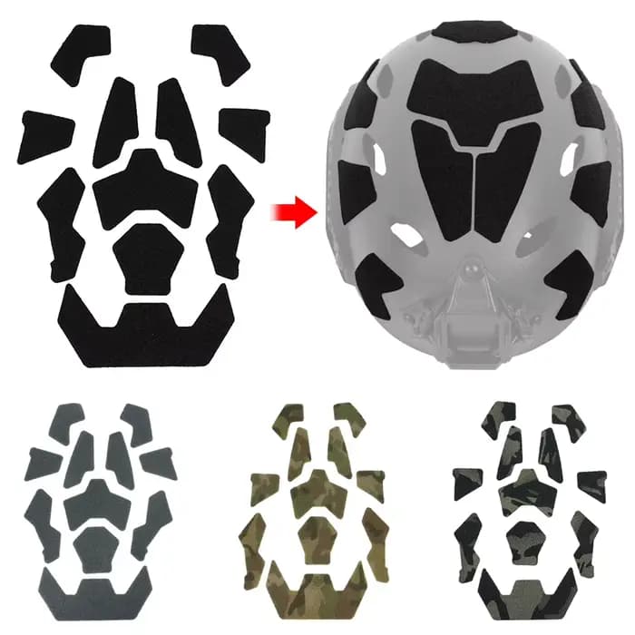 1 ensemble de patchs tactiques pour casque Airsoft
