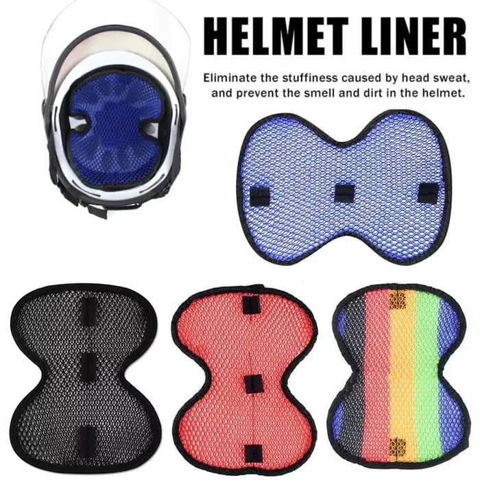 Coussin de doublure pour casque de moto
