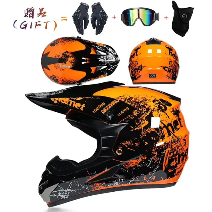 Casque moto tout-terrain Cascos para Motos ATV tout terrain