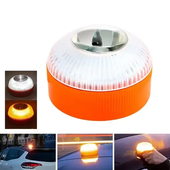 Nouvelle lampe de signalisation d'urgence V16 Espagne 2026 DGT3.0 avec communication GPS