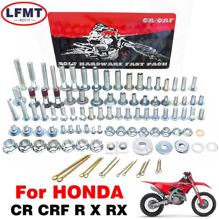 Kit d'outils complet de réparation de boulon de vis de moto