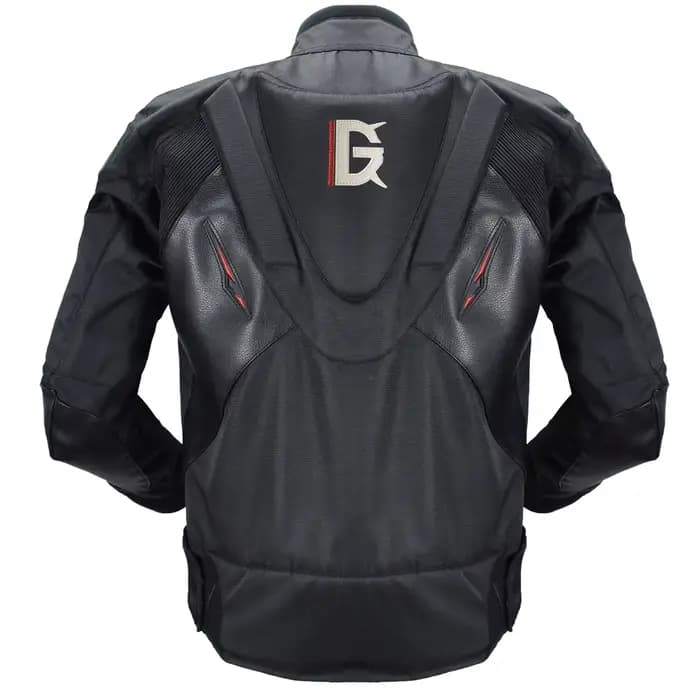 Ensemble de combinaison de moto avec protection airbag intégrée