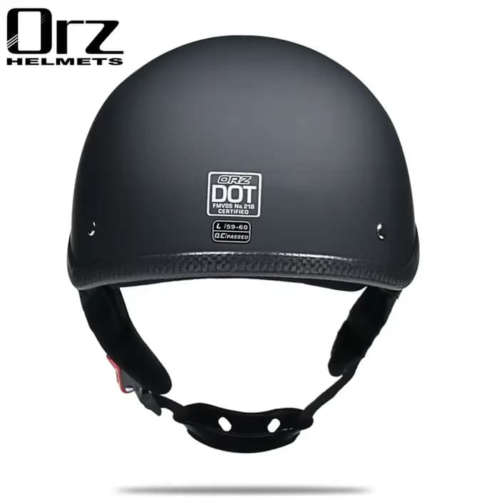 Casque de moto certifié DOT demi-casque